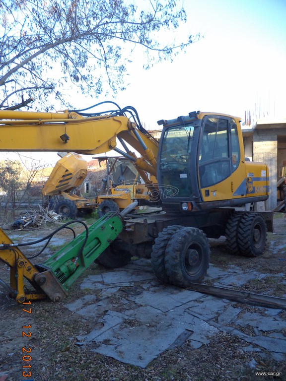 Εκσκαφέας Με Λάστιχα JCB 1998 JS 130W