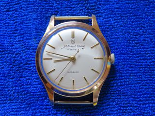 NATIONAL WATCH Lycke Swiss. J3606.