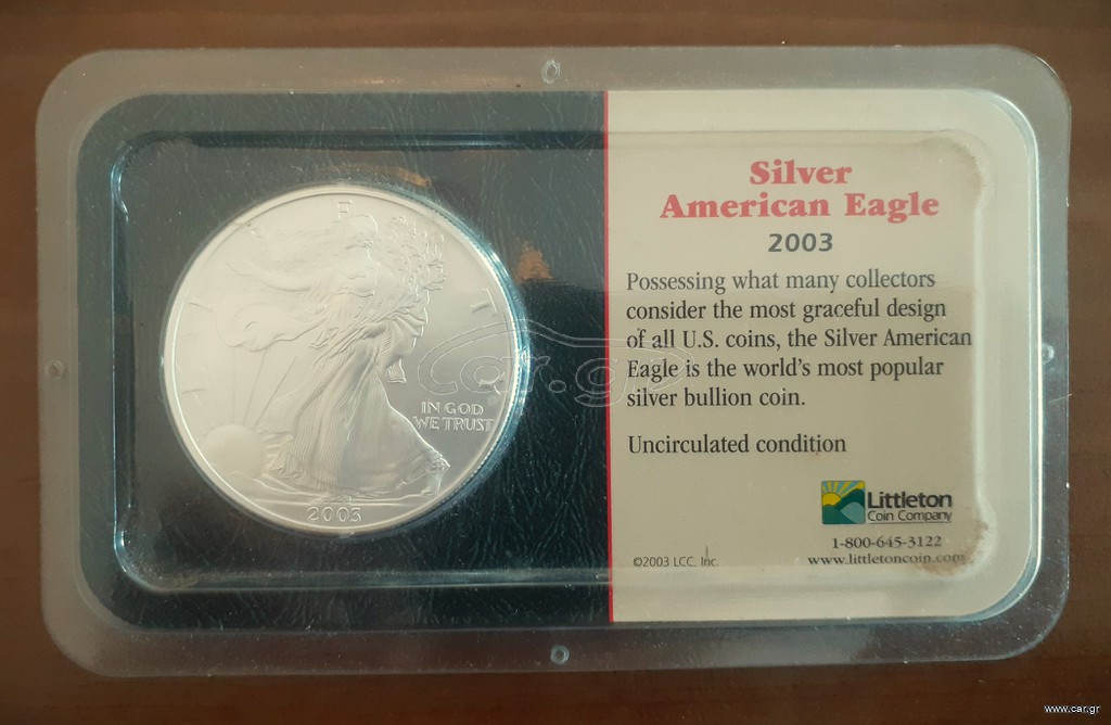 Silver American Eagle 2003