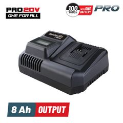 BORMANN Pro BBP2010 Ταχυφορτιστής Επαγγελματικός 8A για Μπαταρίες 20V Li-Ion ( 045427 )