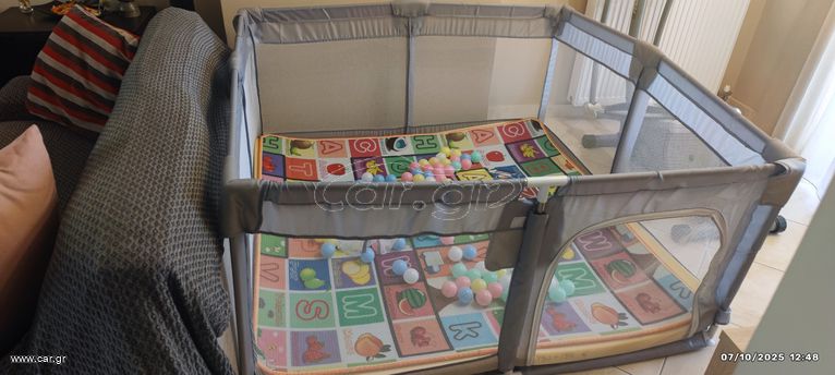 ΠΩΛΕΙΤΑΙ ΠΑΡΚΟ ΜΩΡΟΥ 1,50 Χ 1,50 ΑΡΙΣΤΟ ΜΕ ΕΞΤΡΑ ΑΦΡΟΛΕΞ