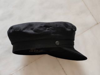 Καπέλο καπετάνιου like new, 100% βαμβάκι με κόκκινη σατέν επένδυση