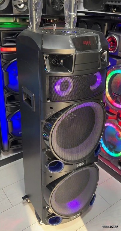 Ηχοσυστημα 2χ12 bluetooth καραοκε