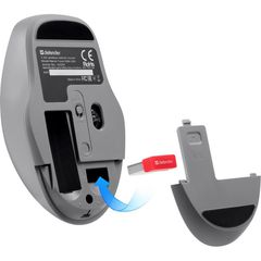 MOUSE DEFENDER FEAM MM-296 RF SILENT MINT-thumb-4