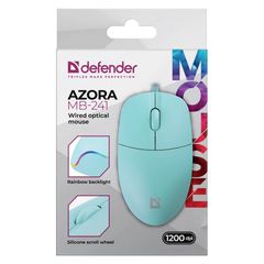 WIRED MOUSE DEFENDER AZORA MB-241 RF MINT 1200dpi 3P-thumb-2