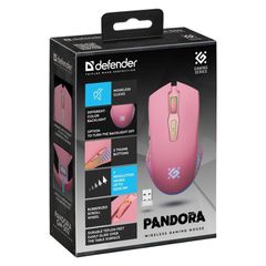 Defender Pandora RF wireless mouse pink 3200 dpi 7P-thumb-4