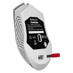WIRELESS MOUSE DEFENDER PANDORA RF WHITE 3200dpi 7P-thumb-3