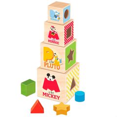 Disney wooden cubes tower-thumb-1