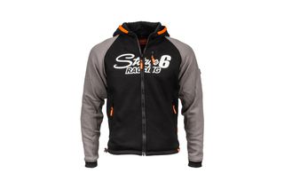 Ζακετα Fleece Με Κουκουλα Stage6 Racing Γκρι/Μαυρο | Stage6-S