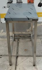 Τραπέζι Ανοξείδωτο 45x70x86Cm - Καινούργιο.