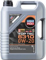 Liqui Moly Top Tec 6310 Λάδι Αυτοκινήτου 0W-20 5lt (21882)