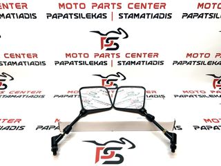 ΚΑΘΡΕΦΤΕΣ ΣΕΤ-> YAMAHA XT 400-500-600 ΜΑΥΡΟΙ ΤΕΤΡΑΓΩΝΟΙ (10ΜΜ) (AFTERMARKET)