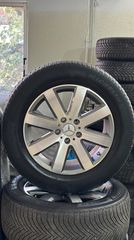 4 ΖΑΝΤΟΛΑΣΤΙΧΑ ΓΝΗΣΙΑ MERCEDES BENZ G CLASS ΜΕ ΕΛΑΣΤΙΚΑ 275/55/19 MICHELIN CROSS CLIMATE M+S ΣΕ AΨΟΓΗ ΚΑΤΑΣΤΑΣΗ-thumb-1