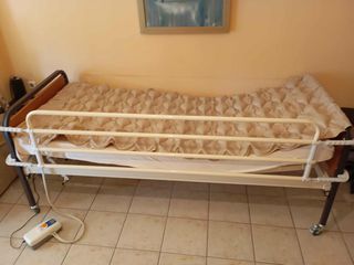 Κρεβάτι κατάκλισης με στρώμα & αερόστρωμα