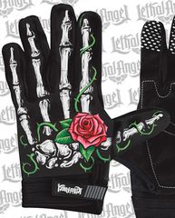 Lethal Threat Γάντια Red Rose Bones Gloves-thumb-2