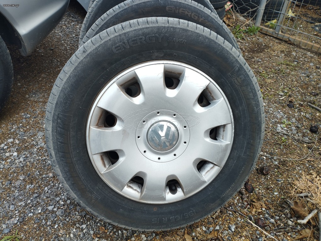 4αδα Ζαντ/ΧΑ σιδερένια VW Golf V, γνήσια 15"