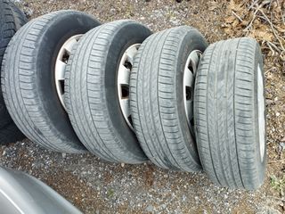 4αδα Ζαντ/ΧΑ σιδερένια VW Golf V, γνήσια 15"-thumb-2