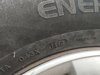 4αδα Ζαντ/ΧΑ σιδερένια VW Golf V, γνήσια 15"-thumb-4