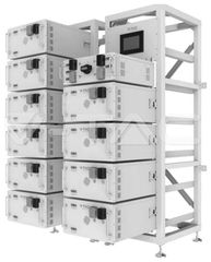 V-TAC Κάδος Rack για 10 Μονάδες Αποθήκευσης Υψηλής Τάσης και 1 HV Box BMS | Συμβατός με SKU 12261 & 12259 - SKU 12260