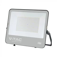 V-TAC - Προβολέας Slim LED SMD Chip CREE 200W 135LM\/W Καλώδιο 1μ Μαύρο 6500K IP65 232216