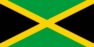 5 x 3 Feet Jamaica Flag & with Brass Eyelets