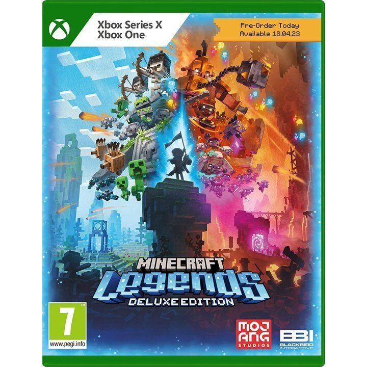 Minecraft Legends (Deluxe Edition) (PL/Multi in Game) / Xbox One