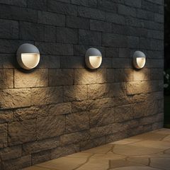 Φωτιστικό Σκαλοπατιού - Διαδρόμου LED 3W 375lm 45° AC 220-240V Αδιάβροχο IP65 Θερμό Λευκό 2700K - Lumileds SMD Chip & TÜV SÜD Driver - Λευκό Ματ - Μ16 x Π8 x Υ16cm - 5 Χρόνια Εγγύηση