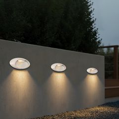 Φωτιστικό Σκαλοπατιού - Διαδρόμου LED 3W 375lm 45° AC 220-240V Αδιάβροχο IP65 Θερμό Λευκό 2700K - Lumileds SMD Chip & TÜV SÜD Driver - Λευκό Ματ - Μ26 x Π5.5 x Υ13cm - 5 Χρόνια Εγγύηση