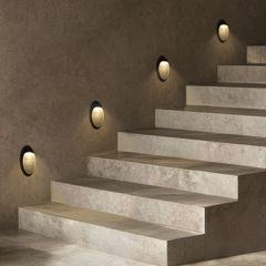 Φωτιστικό Σκαλοπατιού - Διαδρόμου LED 3W 375lm 45° AC 220-240V Αδιάβροχο IP65 Θερμό Λευκό 2700K - Lumileds SMD Chip & TÜV SÜD Driver - Μαύρο Ματ - Μ13 x Π5.5 x Υ26cm - 5 Χρόνια Εγγύηση