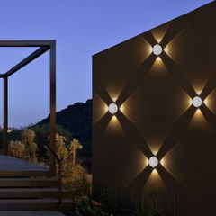 Φωτιστικό Τοίχου - Απλίκα LED 8W 840lm 15° AC 220-240V Αδιάβροχο IP65 Θερμό Λευκό 2700K - Lumileds COB Chip & TÜV SÜD Driver - Λευκό Ματ - Μ13 x Π5.5 x Υ13cm - 5 Χρόνια Εγγύηση