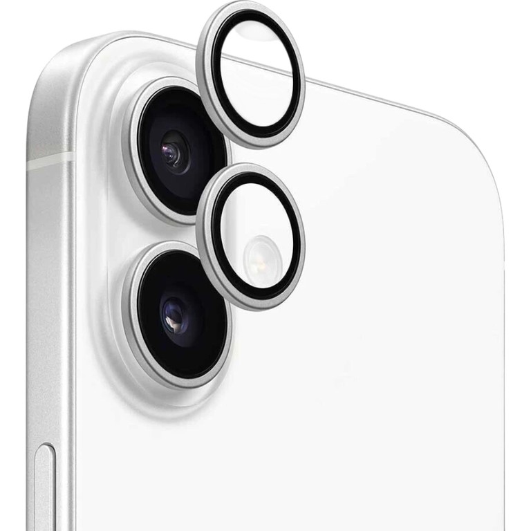 Camera Lens Protector Tempered Glass for iPhone 17 Silver