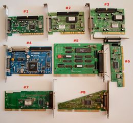 ADAPTEC  SCSI controllers  AHA-29xx 50pin PCI and ISA