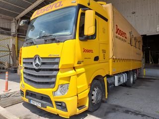 Καρότσα Μουσαμάς Mercedes-Benz 2013 actros