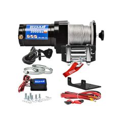 ΕΡΓΑΤΗΣ HUSAR WINCH 2000LBS ΣΥΡΜΑ  ***ΛΑΔΑΣ-4Χ4***