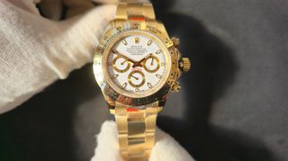 Rolex cosmograph daytona all gold white .  Ανδρικο ρολοι χειρος κορυφαιας ποιοτητας replica 3Α.