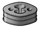 ΛΑΣΤΙΧΟ ΕΞΑΤΜΙΣΗΣ ALFA ROMEO 145-146-155-156-164-166/CITROEN JUMPER/FIAT 500-BARCHETTA-BRAVA-BRAVO-COUPE-DUCATO-MAREA-PALIO-SEICENTO-SIENA-STRADA/LANCIA DEDRA-DELTA-Y-Y10/PEUGEOT BOXER (PIRELLI)