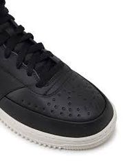 Nike court vision mid black