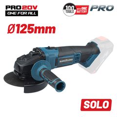 BORMANN Pro BBP3500 Γωνιακός Τροχός Μπαταρίας Φ125mm 20V Li-Ion έκδοση SOLO ( 027614 )