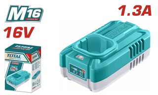 Φορτιστής Λιθίου TOTAL 16V / 1.3A Επαγγελματικός ( TFCLI1613 )