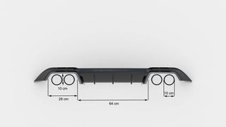 Σετ Splitters Volkswagen Golf R Hatchback Mk7-thumb-17