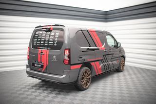 Σετ από Splitters Peugeot Partner Mk3-thumb-15