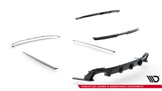 Σετ Prepreg Carbon Fiber Splitters Audi RS6 C8 / C8 Facelift-thumb-8