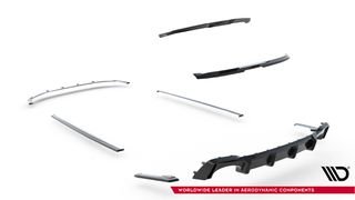 Σετ Prepreg Carbon Fiber Splitters Audi RS6 C8 / C8 Facelift-thumb-23