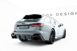 Σετ Prepreg Carbon Fiber Splitters Audi RS6 C8 / C8 Facelift-thumb-18