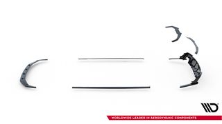 Σετ Prepreg Carbon Fiber Splitters Audi RS6 C8 / C8 Facelift-thumb-6