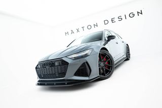Σετ Prepreg Carbon Fiber Splitters Audi RS6 C8 / C8 Facelift-thumb-15