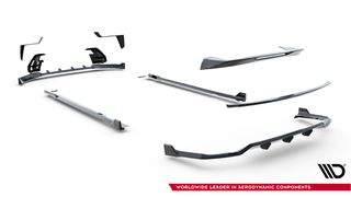Σετ από prepreg carbon splitters V.2 BMW X7 M-Pack G07 Facelift-thumb-12
