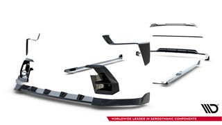 Σετ από prepreg carbon splitters V.2 BMW X7 M-Pack G07 Facelift-thumb-2