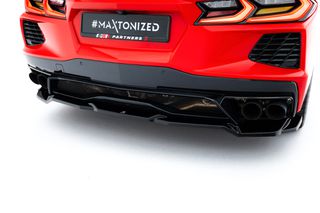 Set of Splitters Chevrolet Corvette C8-thumb-8
