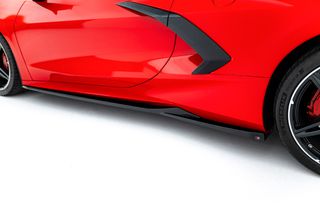 Set of Splitters Chevrolet Corvette C8-thumb-10